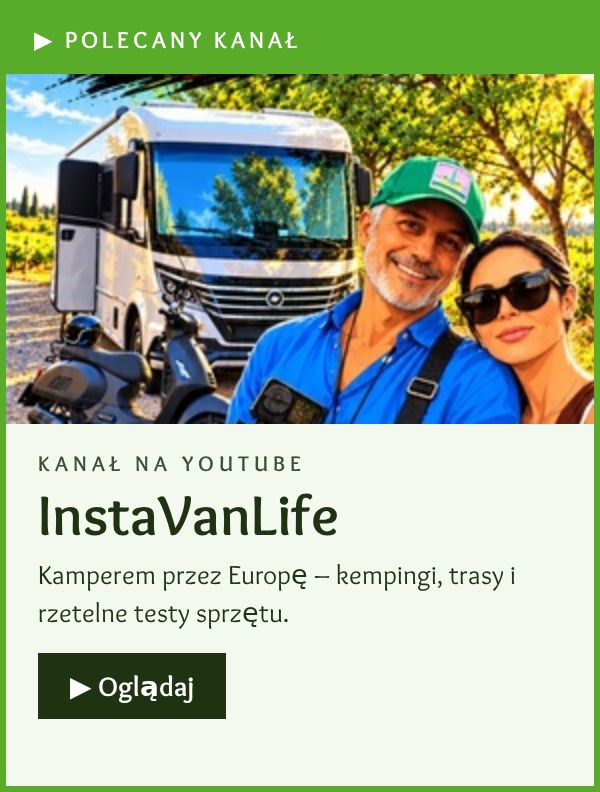 InstaVanLife – kanał o podróżach kamperem na YouTube